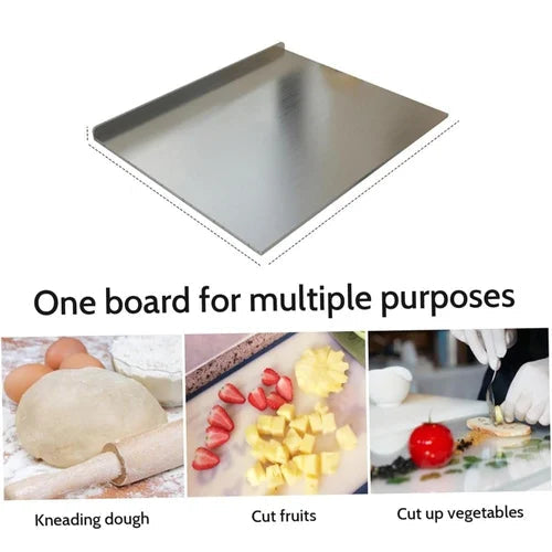Stainless Steel Chopping Board | Durable, Hygienic & Built to Last