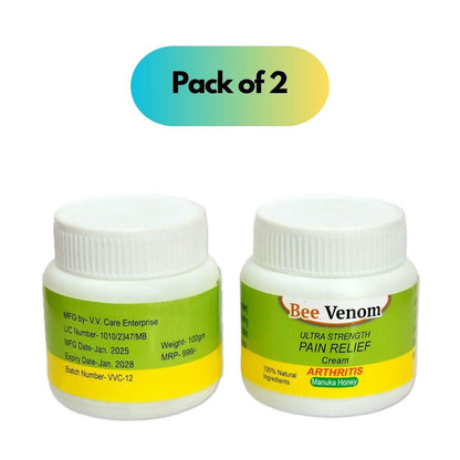 Bee Therapy™ Bee Venom Joint &amp; Bone Therapy Cream (Pack of 2)