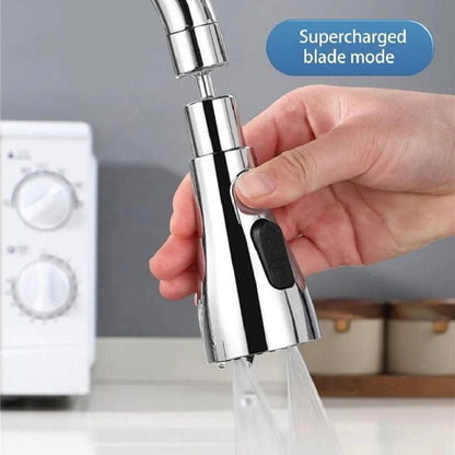 3 in 1 Kitchen Sink Faucet | Rotate, Rinse & Save Water | Easy Fit for Any Sink