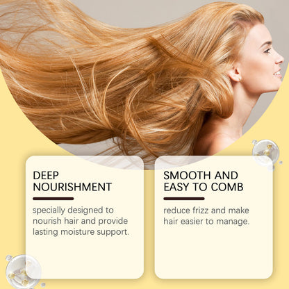 Long Lasting Natural Hair Dye Shampoo - Color + Care in One Wash (Pack of 2)