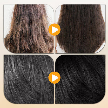 Long Lasting Natural Hair Dye Shampoo - Color + Care in One Wash (Pack of 2)