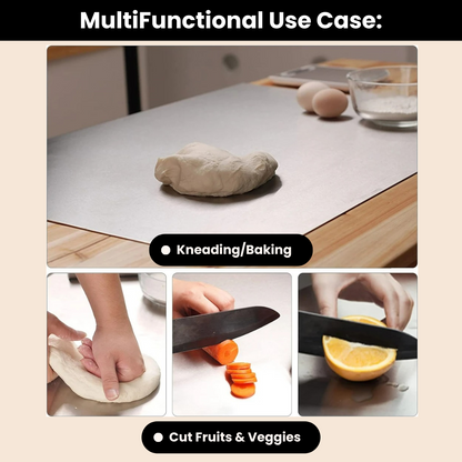 Stainless Steel Chopping Board | Durable, Hygienic & Built to Last